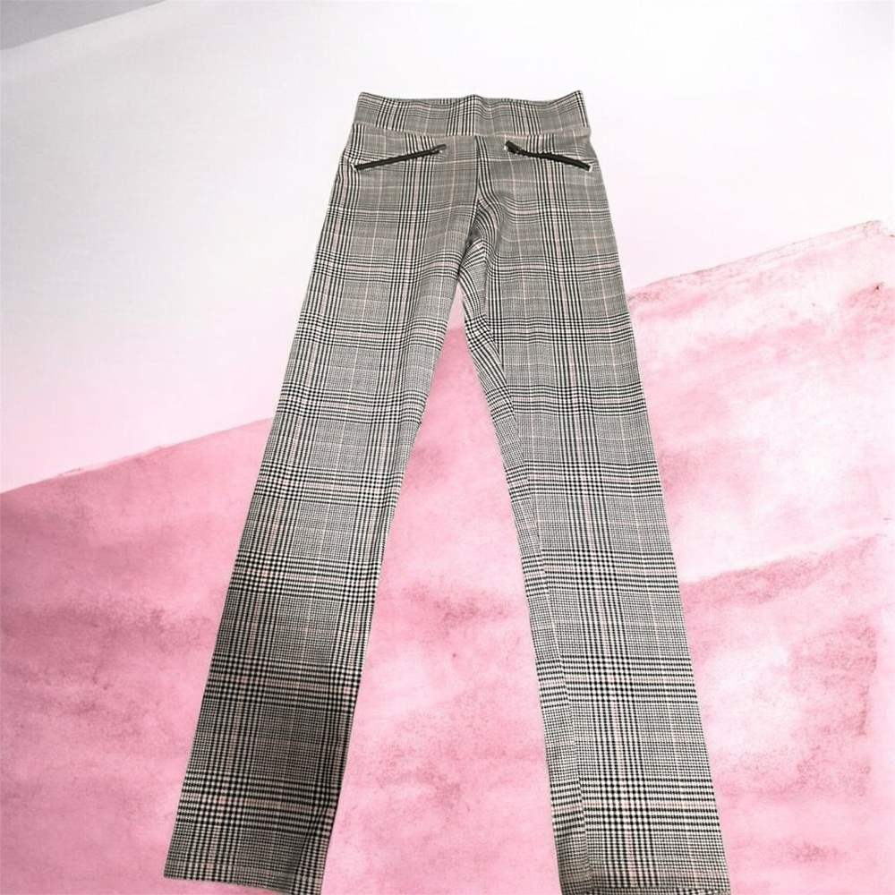 Girls plaid' Pull-On Jeggings with pockets